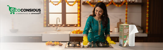 Top 3 Eco-Friendly Kitchen Cleaning Hacks for Diwali