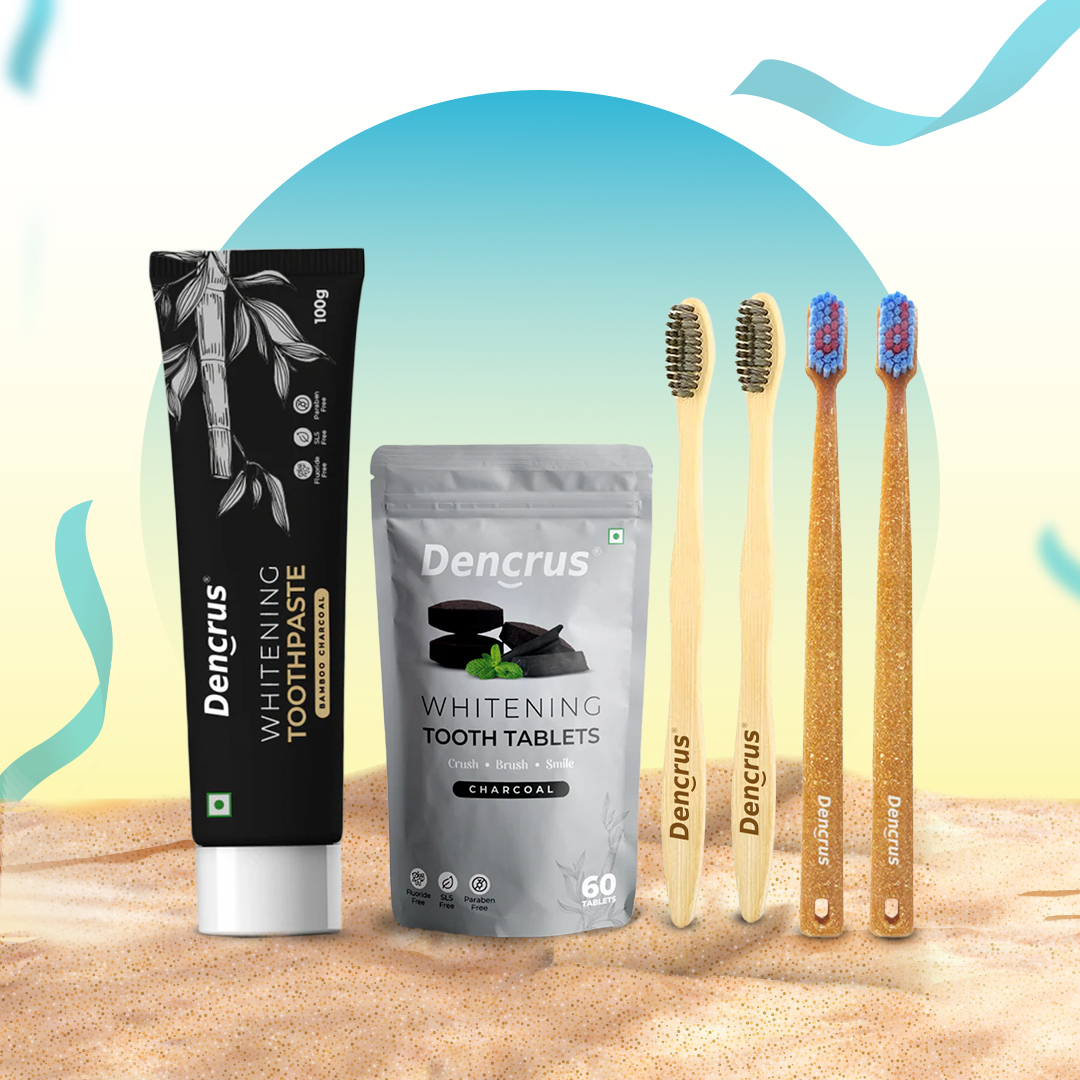 Bamboo Charcoal Toothcare Combo Set