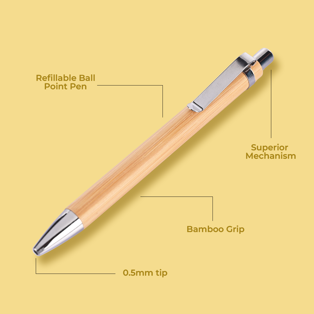 Bamboo Office Desk Essentials