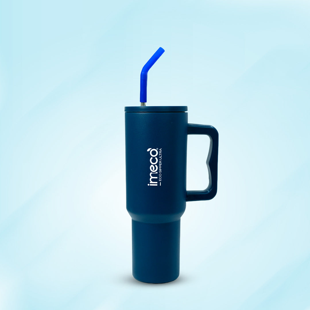 ECO SIPPER ULTRA Stainless Steel Sipper with Stainless Steel Straw (1.2 L)