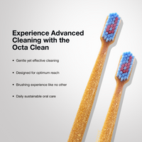 Octa Clean toothbrushes are gentle, cleans effectively, sustainable option, and comes with optimum reach.