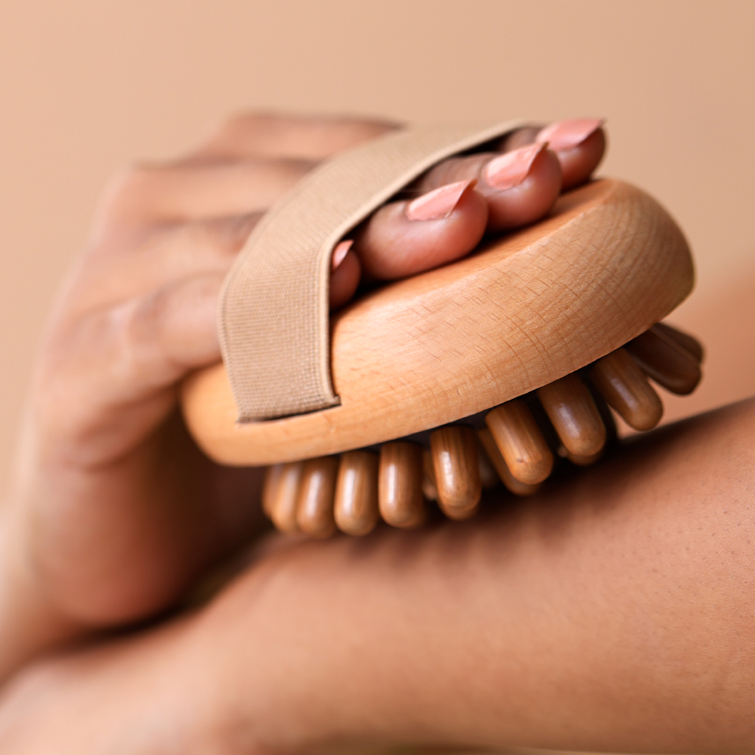 Bamboo Hair & Body Massager – Muscle & Scalp Relaxation