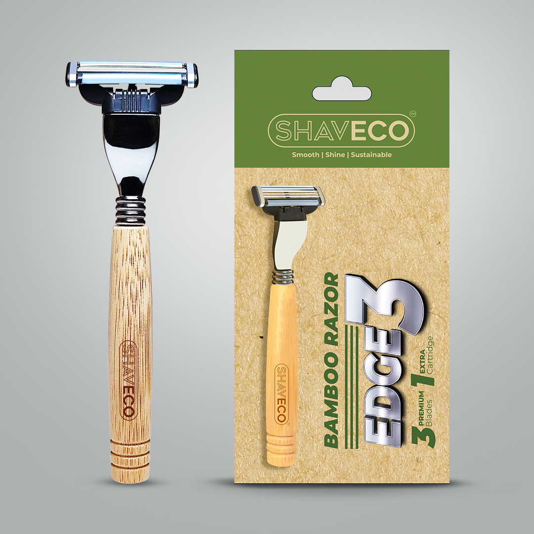 Bamboo EDGE 3 Shaving Razor