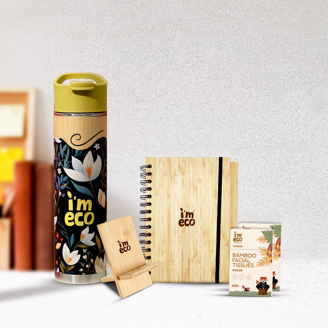 Bamboo Office Desk Essentials
