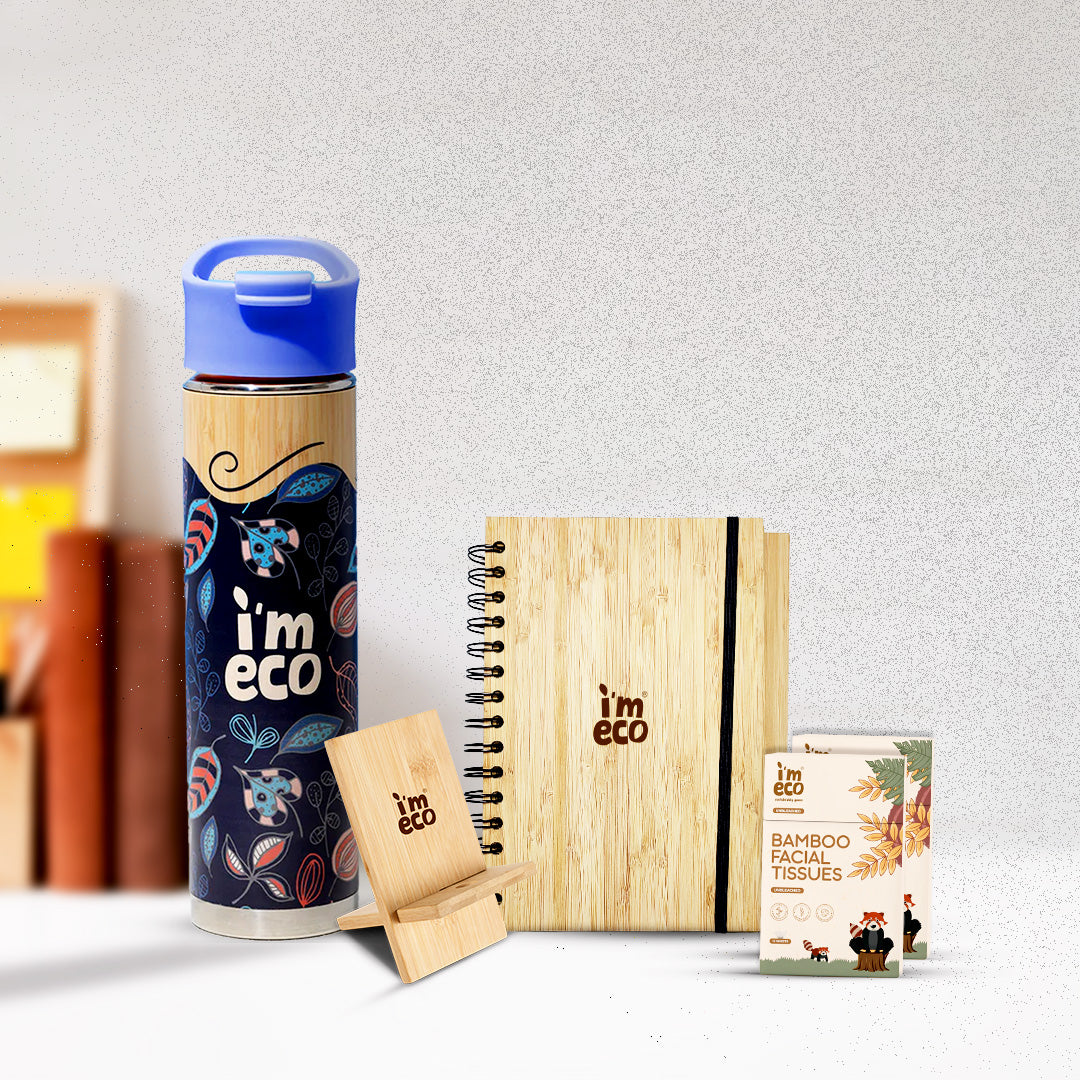 Bamboo Office Desk Essentials