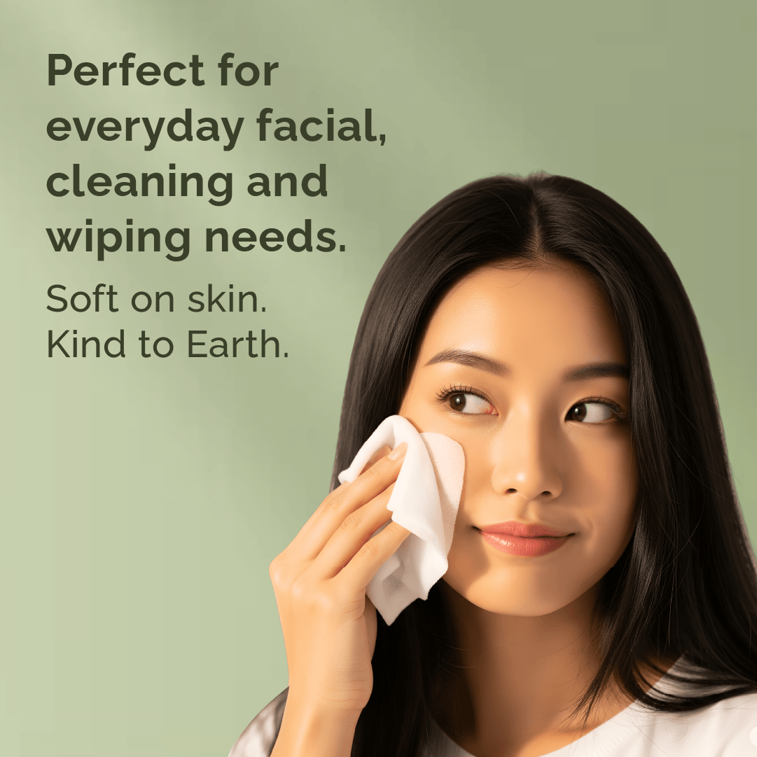 Bamboo Aloe Vera Wet Wipes - Skin-Friendly (30 pcs)