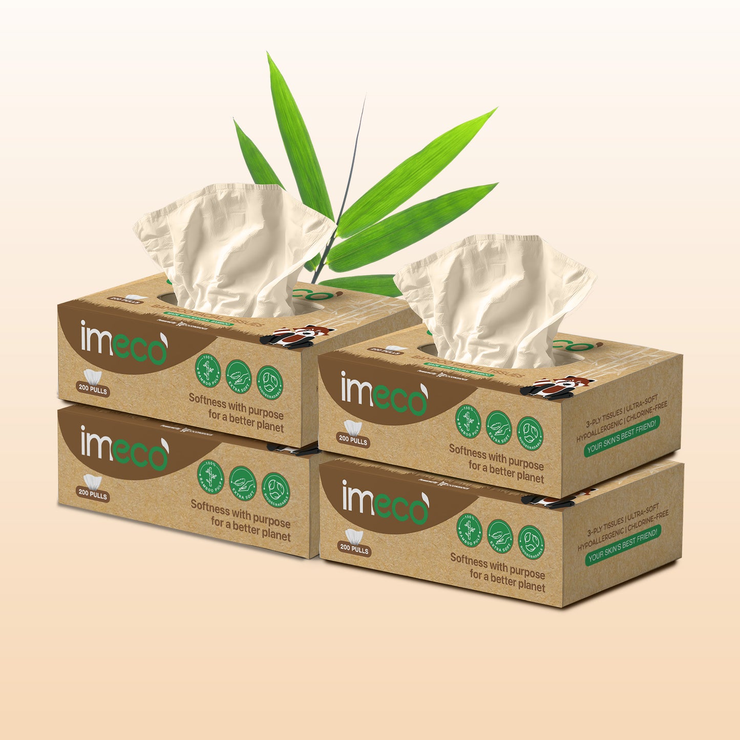 Bamboo Facial Tissues – Ultra-Soft, Biodegradable & Skin Safe