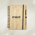 Bamboo Diary with Pen - Durable, Minimalist, and Premium