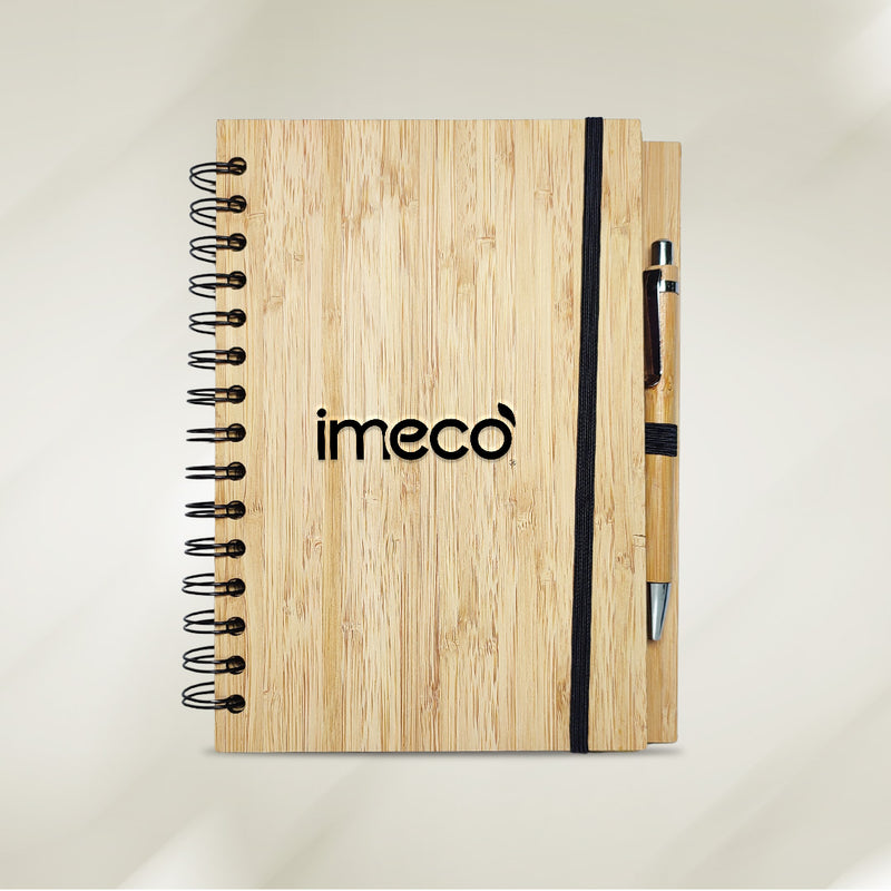 Bamboo Diary with Pen - Durable, Minimalist, and Premium