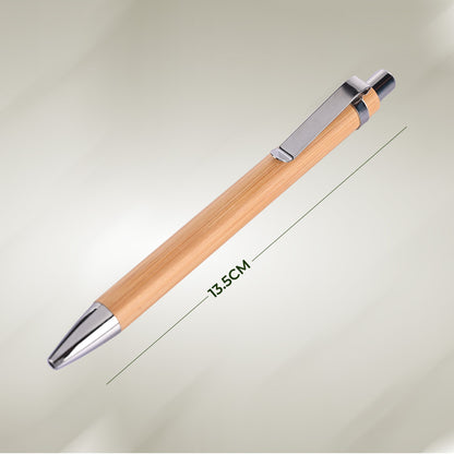 Bamboo Diary with Pen - Durable, Minimalist, and Premium
