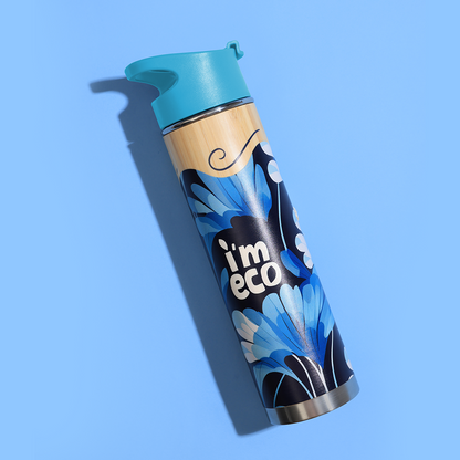 Bamboo Printed Water Bottle (500 ml)