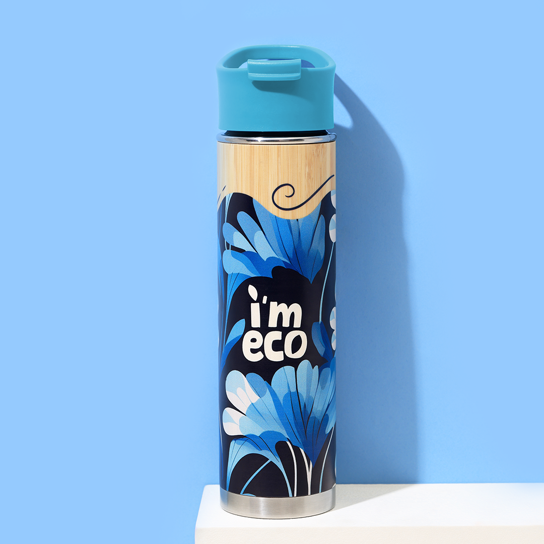 Bamboo Printed Water Bottle (500 ml)