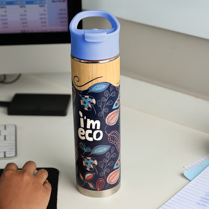 Bamboo Printed Water Bottle (500 ml)