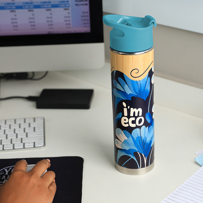 Bamboo Printed Water Bottle (500 ml)