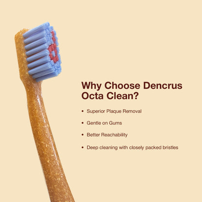 Octa Clean Toothbrush & Edge 3 Shaveco Razor (Combo Pack)