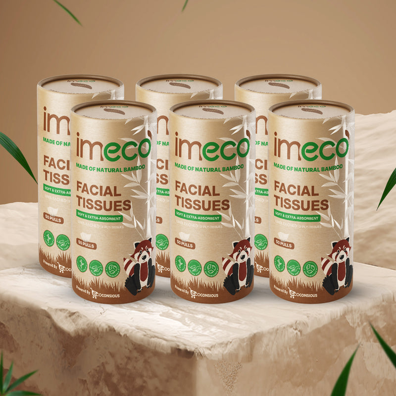 FACIAL TISSUE - PACK OF 6