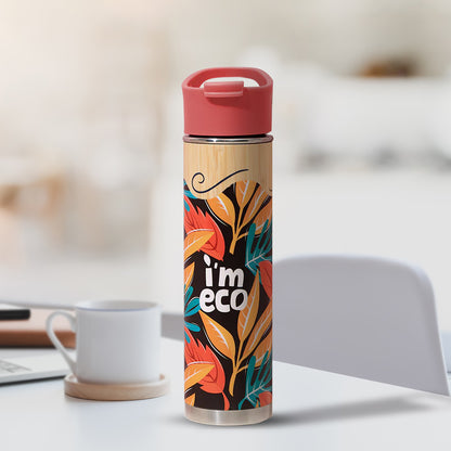 Bamboo Printed Water Bottle (500 ml)