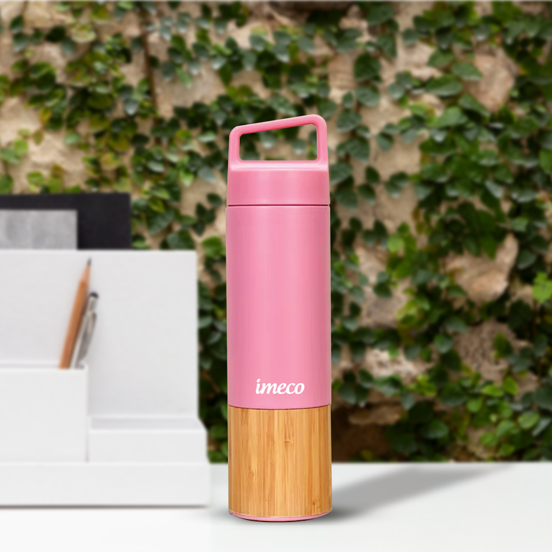 ECO-Edge Bamboo Stainless Steel Bottle (600 ml)