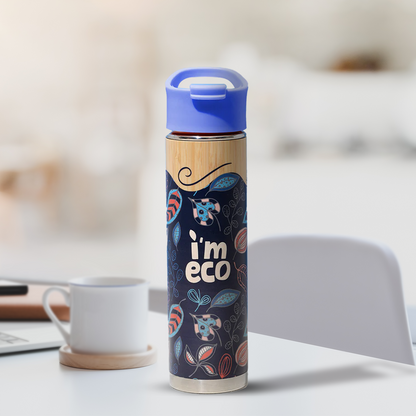 Bamboo Printed Water Bottle (500 ml)