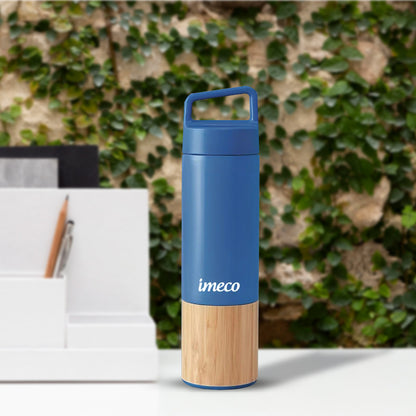 ECO-Edge Bamboo Stainless Steel Bottle (600 ml)