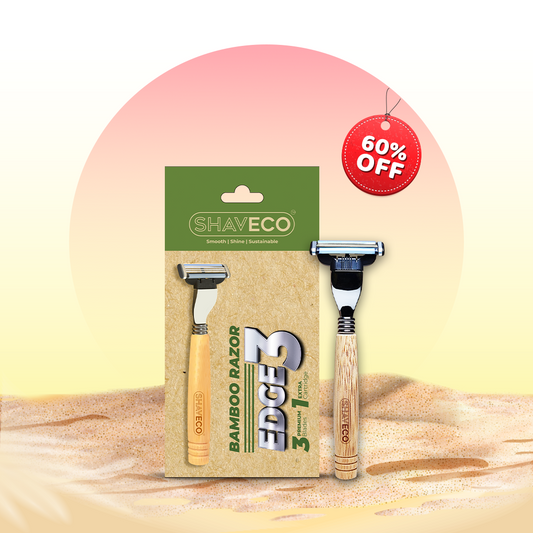 Bamboo EDGE 3 Shaving Razor