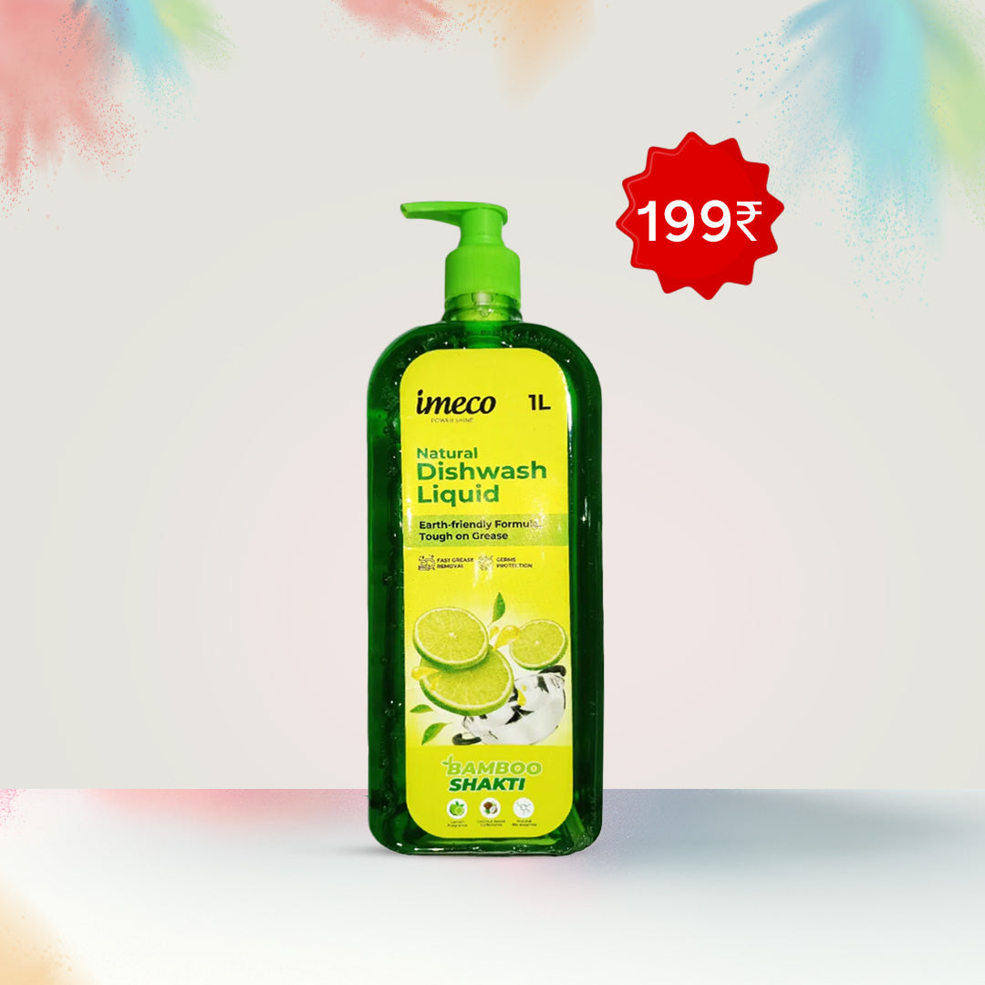 Natural Lemon Fresh Dishwash Liquid (1 L)