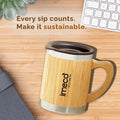 ECO-BETA Bamboo Coffee Mug – Durable & Lightweight (300ml)