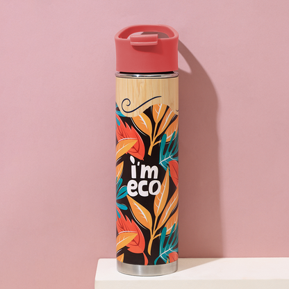 Bamboo Printed Water Bottle (500 ml)