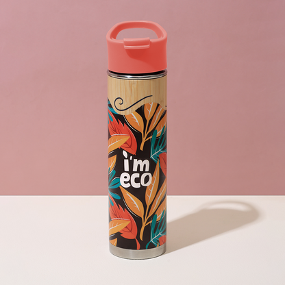 Bamboo Printed Water Bottle (500 ml)