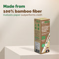 Bamboo Kitchen Towel Roll – Ultra-Soft & Absorbent (20 sheets)