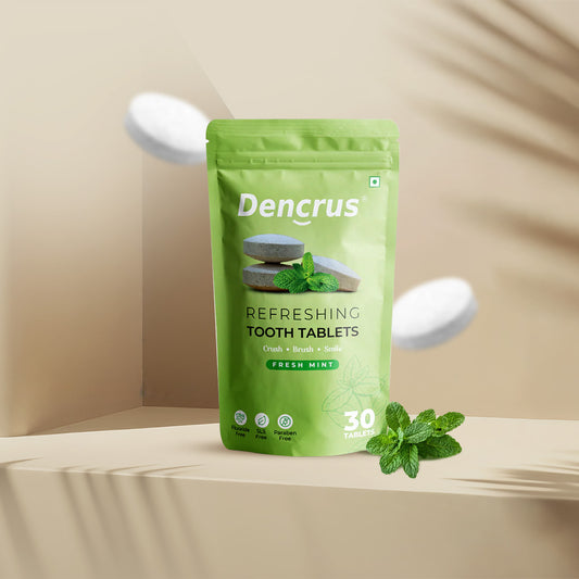 Natural Toothpaste Tablets – Mint Flavor