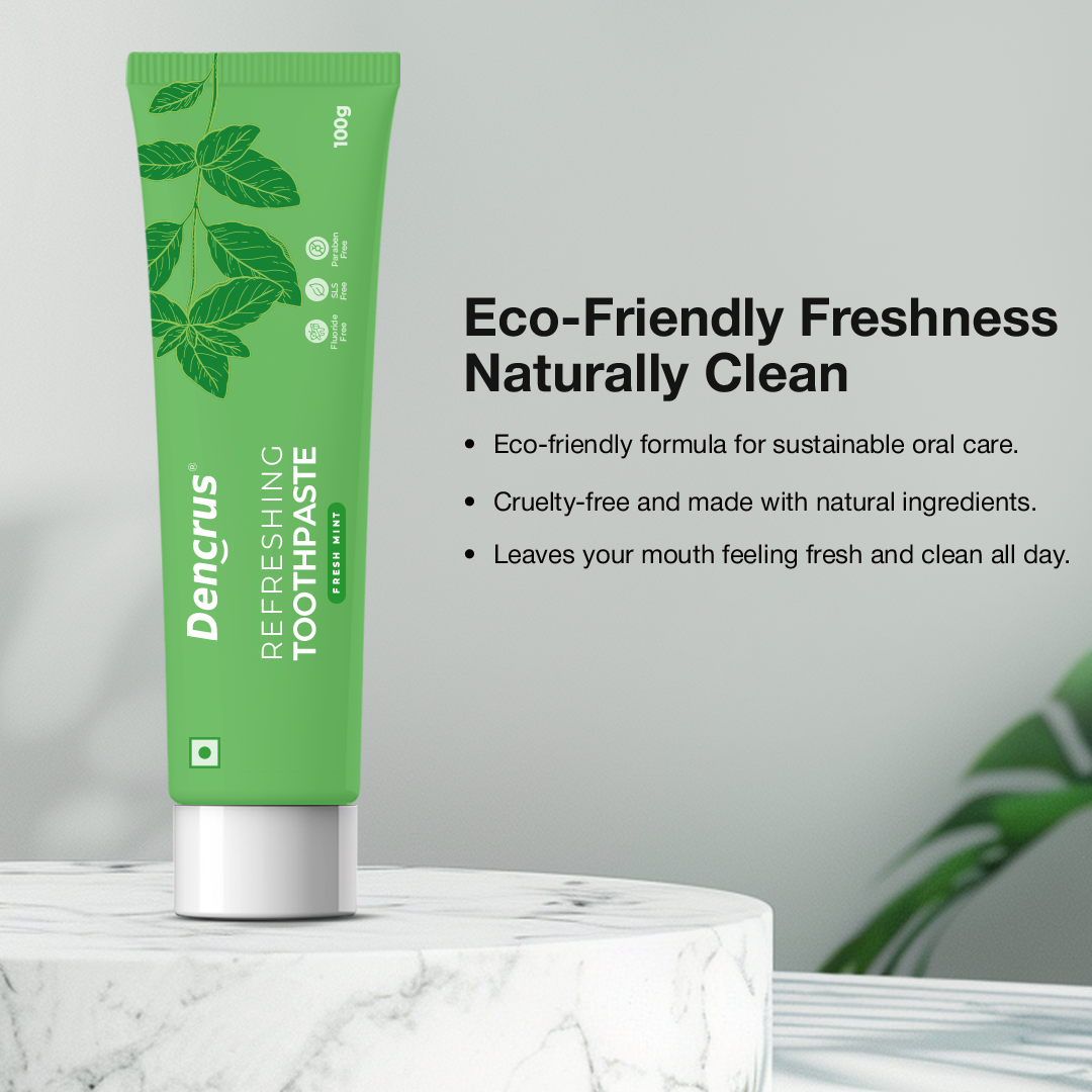 Organic Toothpaste | Sugar Free | Paraben Free | SLS Free | Fluoride Free 100 g