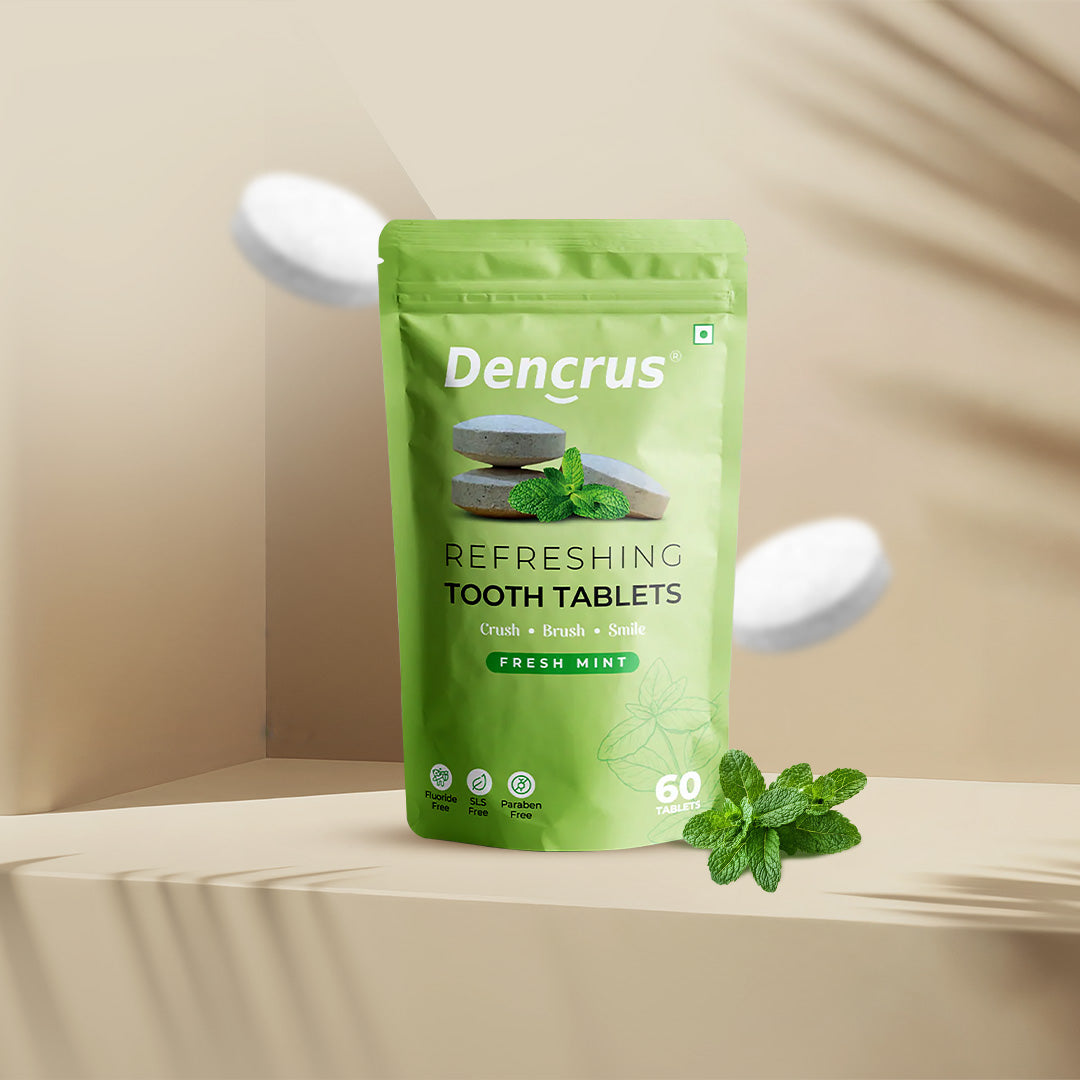 Natural Toothpaste Tablets – Mint Flavor