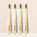 Natural Clean Bamboo Toothbrush – with Charcoal Bristles