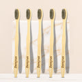 Natural Clean Bamboo Toothbrush – with Charcoal Bristles