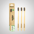 Natural Clean Bamboo Toothbrush – with Charcoal Bristles