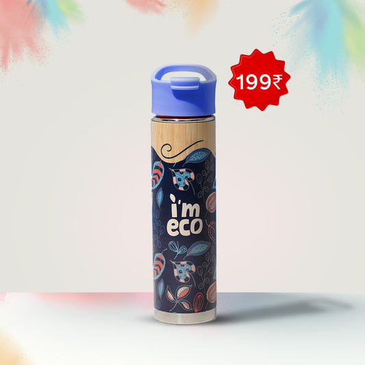 Bamboo Printed Water Bottle (500 ml)