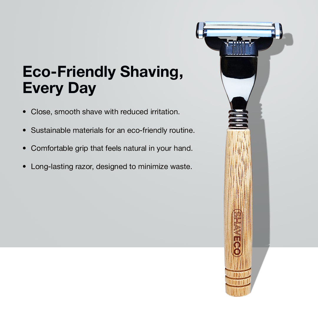 Octa Clean Toothbrush & Edge 3 Shaveco Razor (Combo Pack)