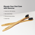 Natural Clean Bamboo Toothbrush – with Charcoal Bristles