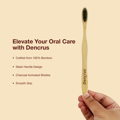 Natural Clean Toothbrush - Charcoal Bristles