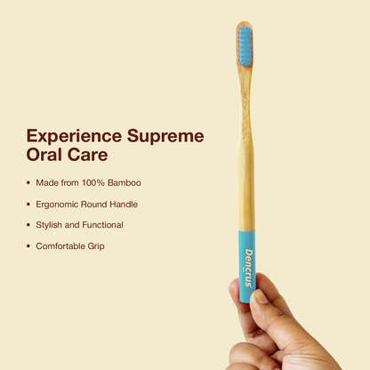 Orby Plus Toothbrush & Bamboo Disposable Razor (Combo Pack)