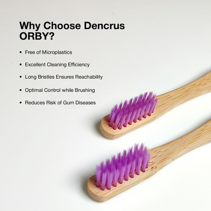 ORBY PLUS 5-in-1 Toothbrush Set – Colorful Oral Care Pack