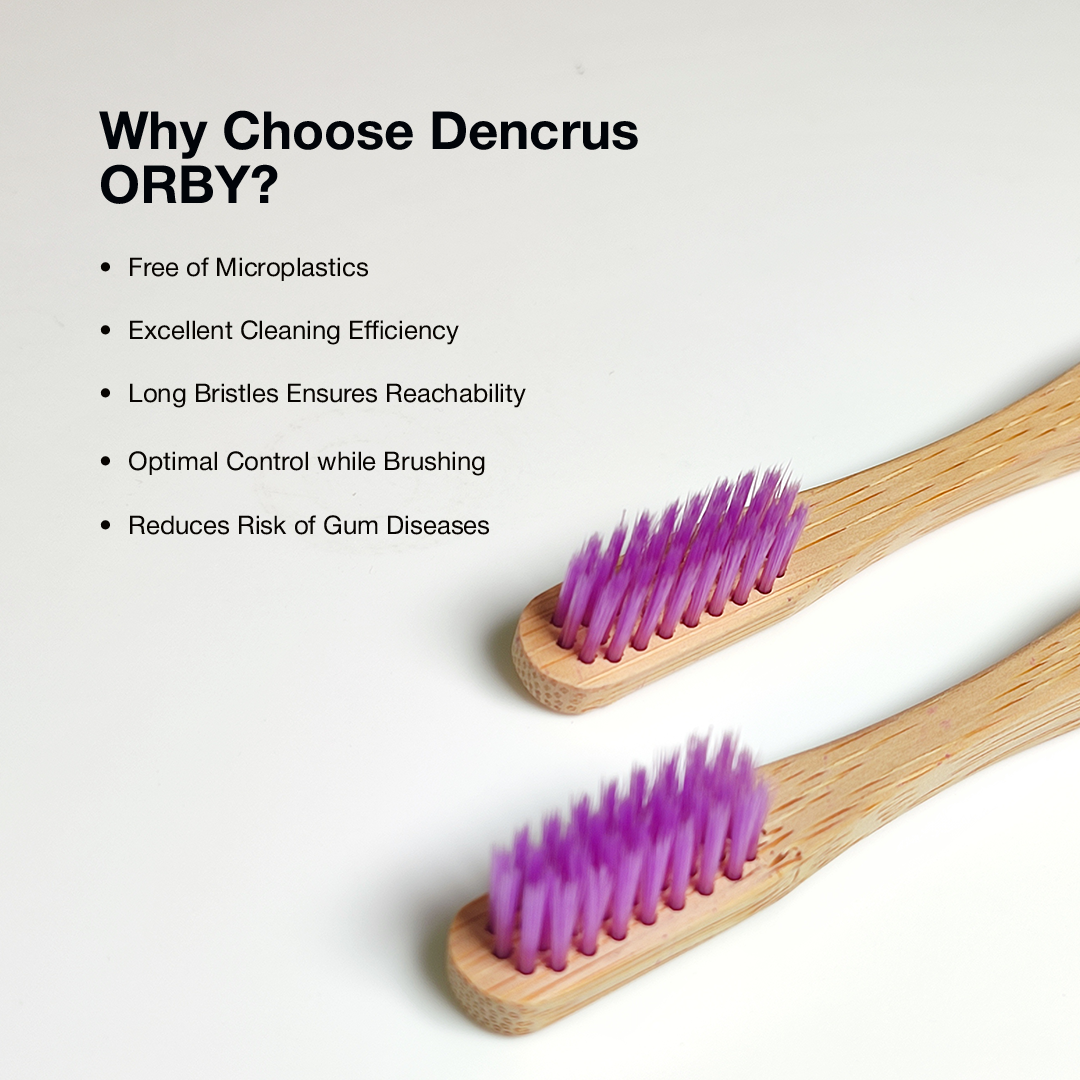 Orby Plus Bamboo Toothbrush