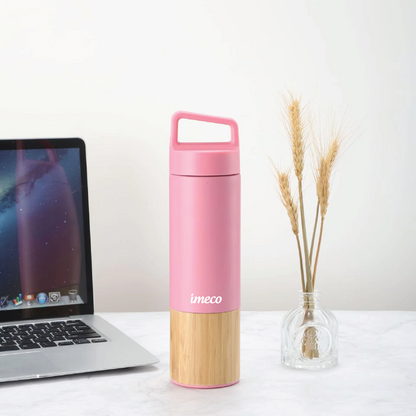 ECO-Edge Bamboo Stainless Steel Bottle (600 ml)