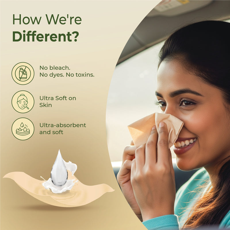 Bamboo Facial Tissues – Ultra-Soft, Biodegradable & Skin Safe