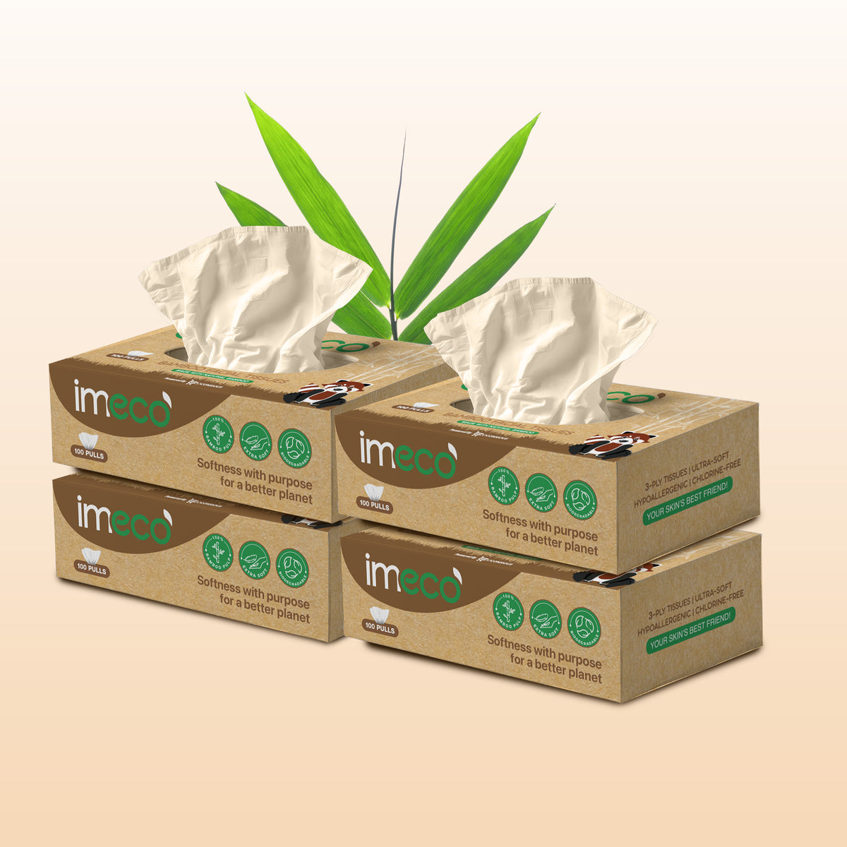 Bamboo Facial Tissues – Ultra-Soft, Biodegradable & Skin Safe