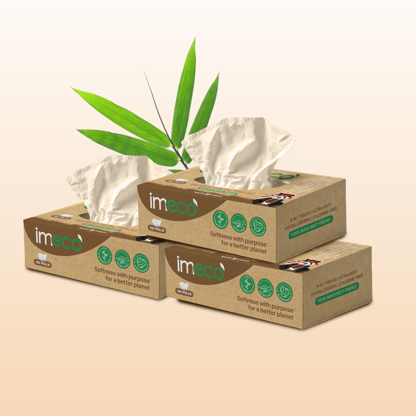 Bamboo Facial Tissues – Ultra-Soft, Biodegradable & Skin Safe